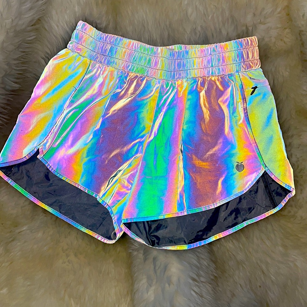 Most dope workout shorts with built in spandex shorts